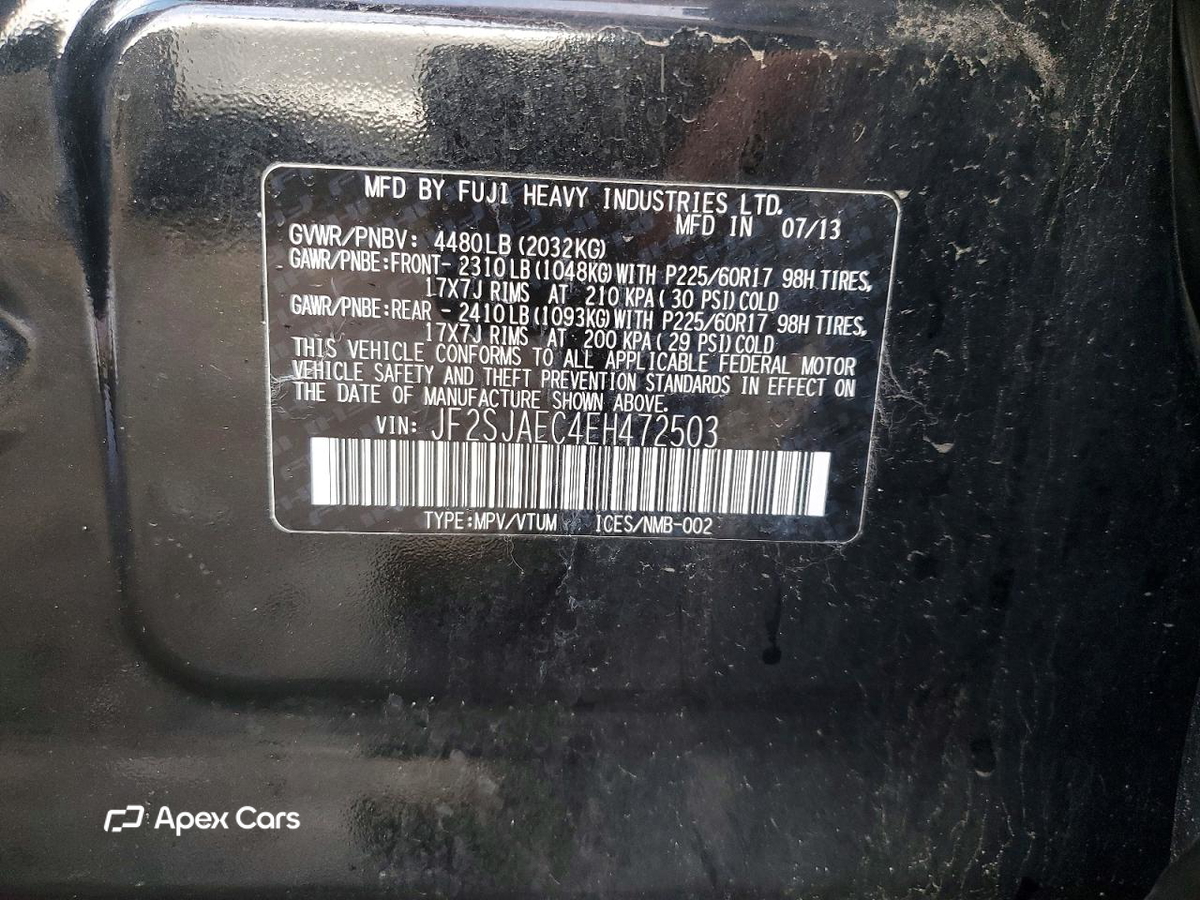 Subaru Forester 2014