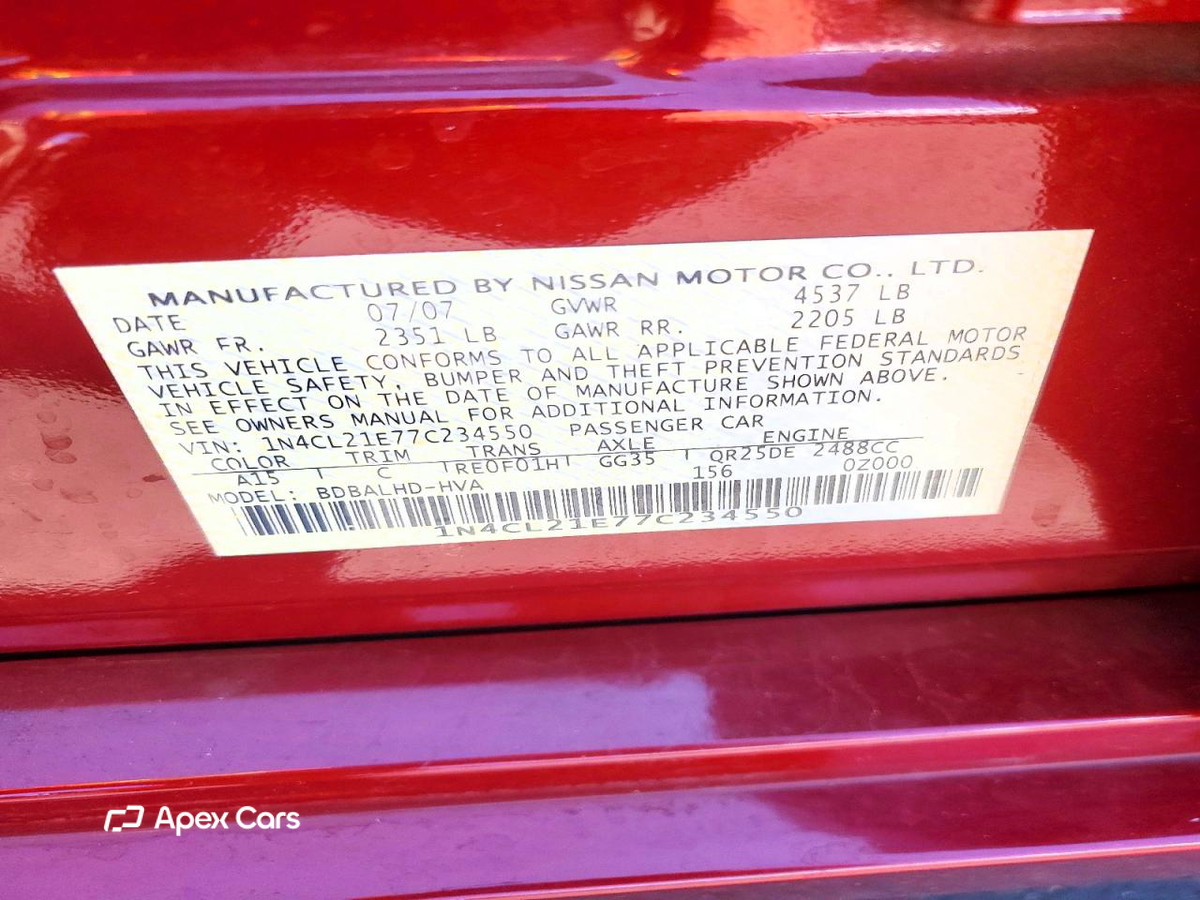 Nissan Altima 2007