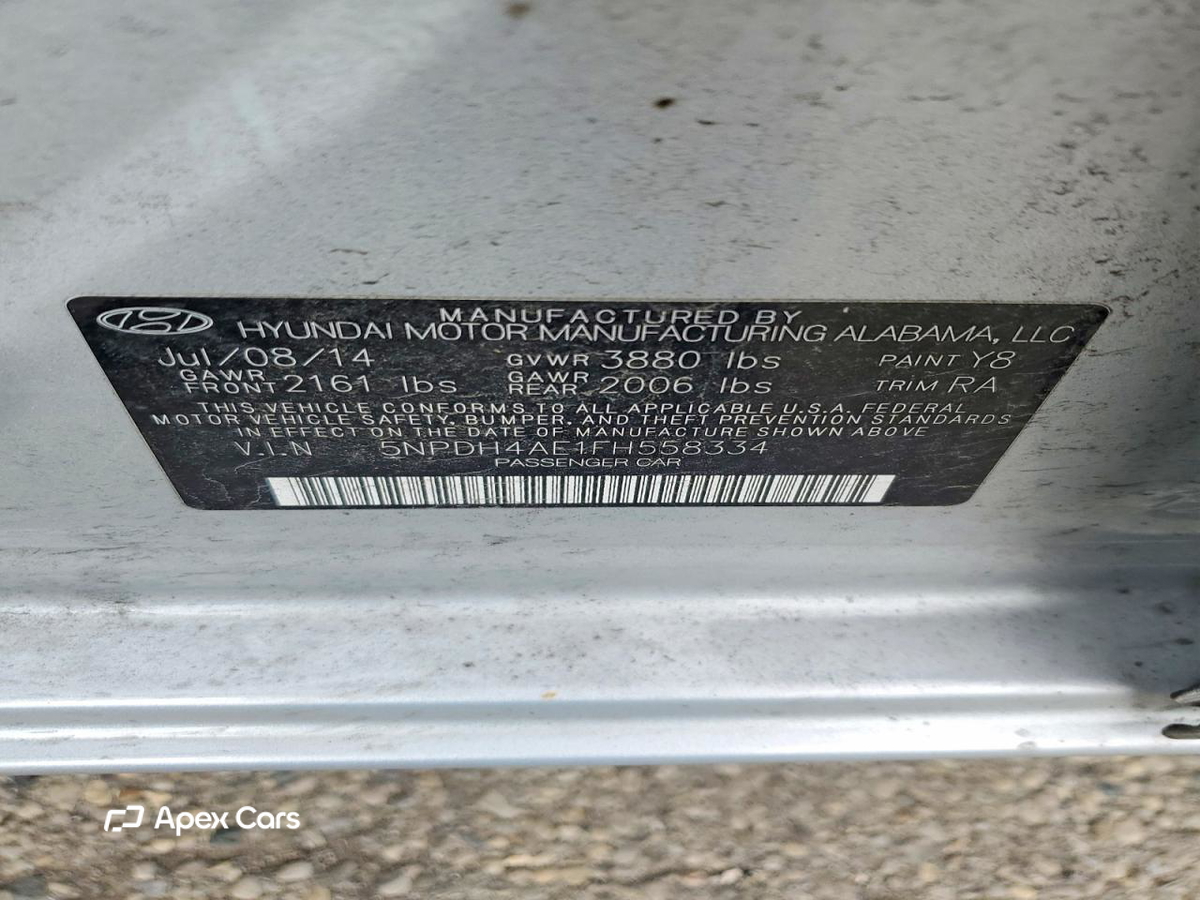 Hyundai Elantra 2015