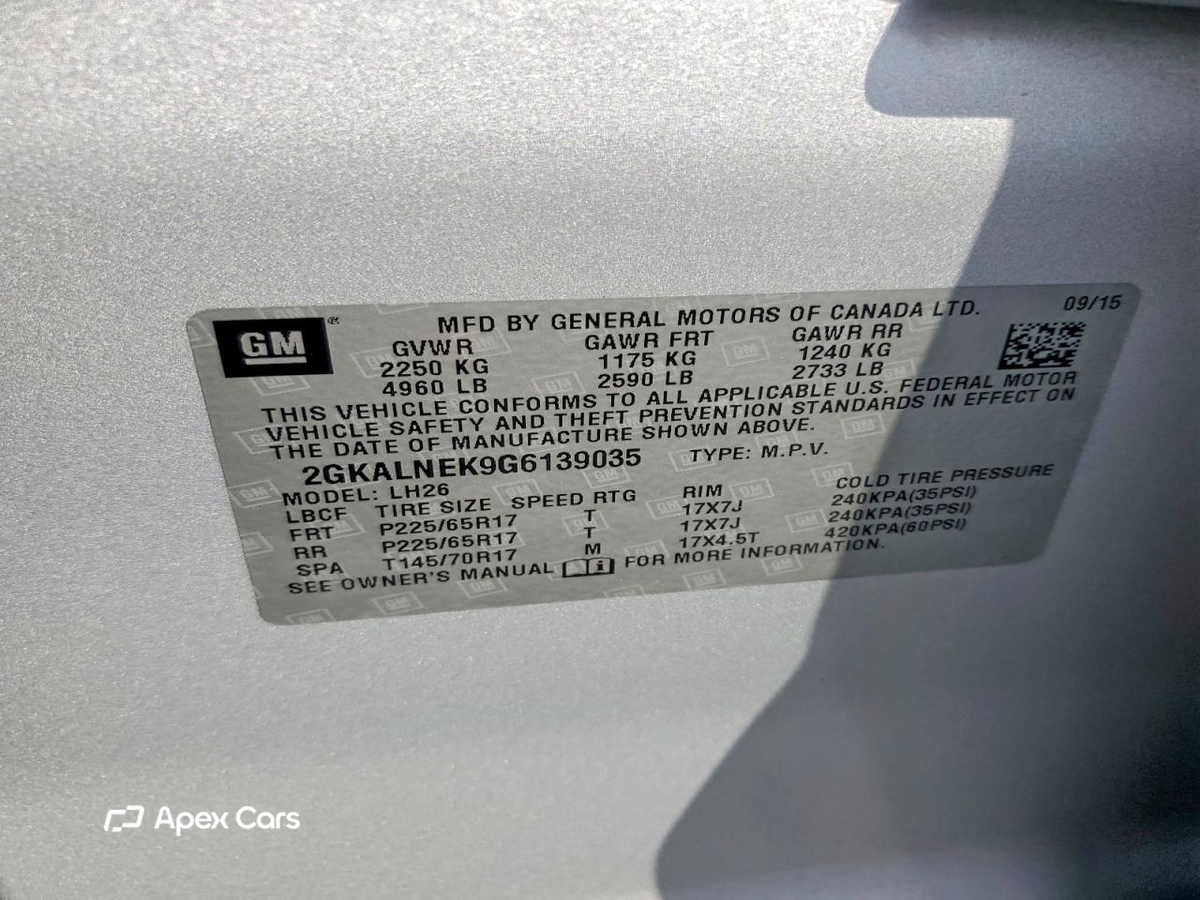 GMC Terrain 2016