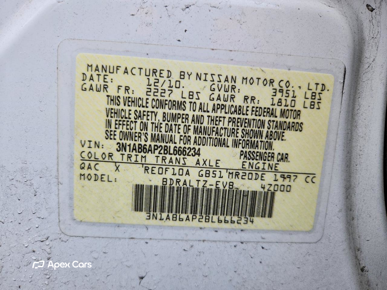 Nissan Sentra 2011