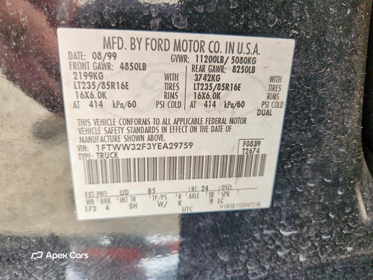Ford F350 2000