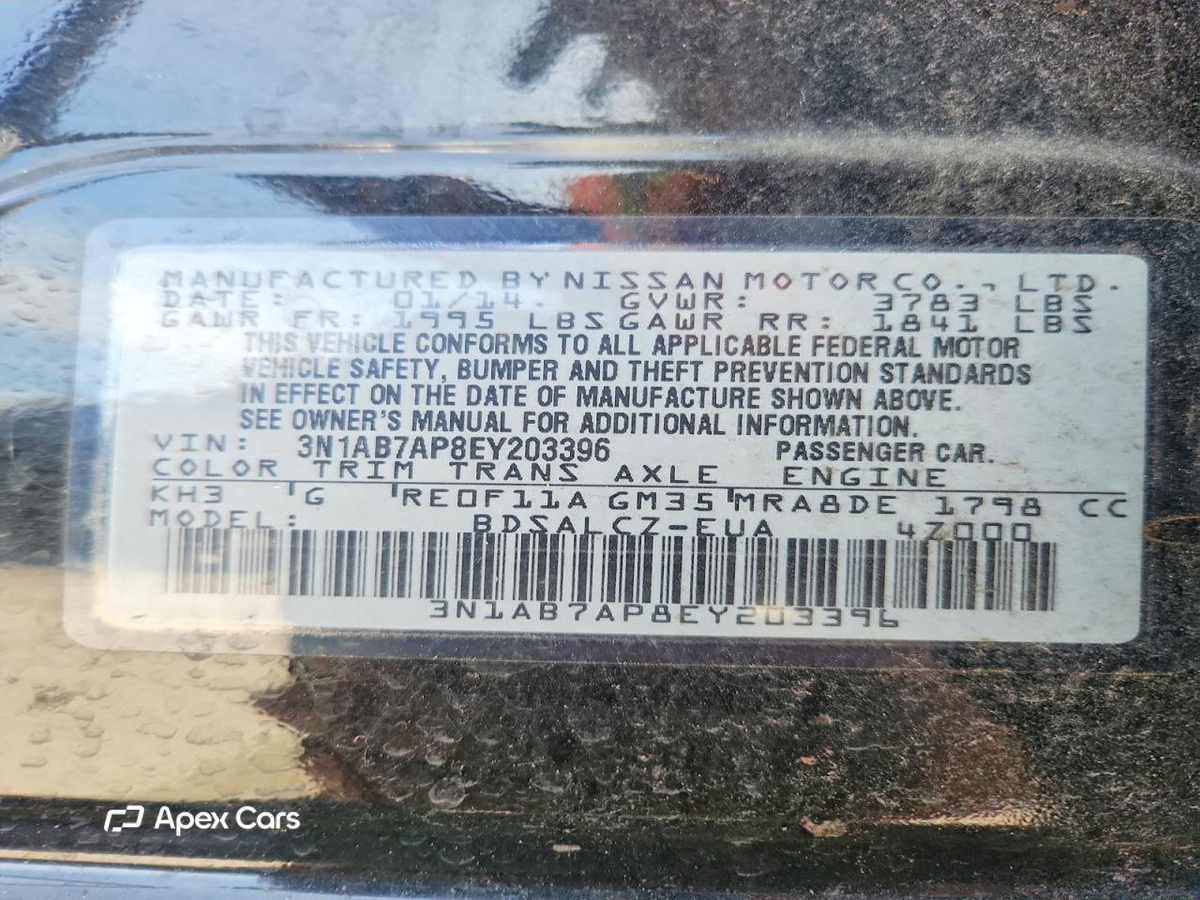 Nissan Sentra 2014