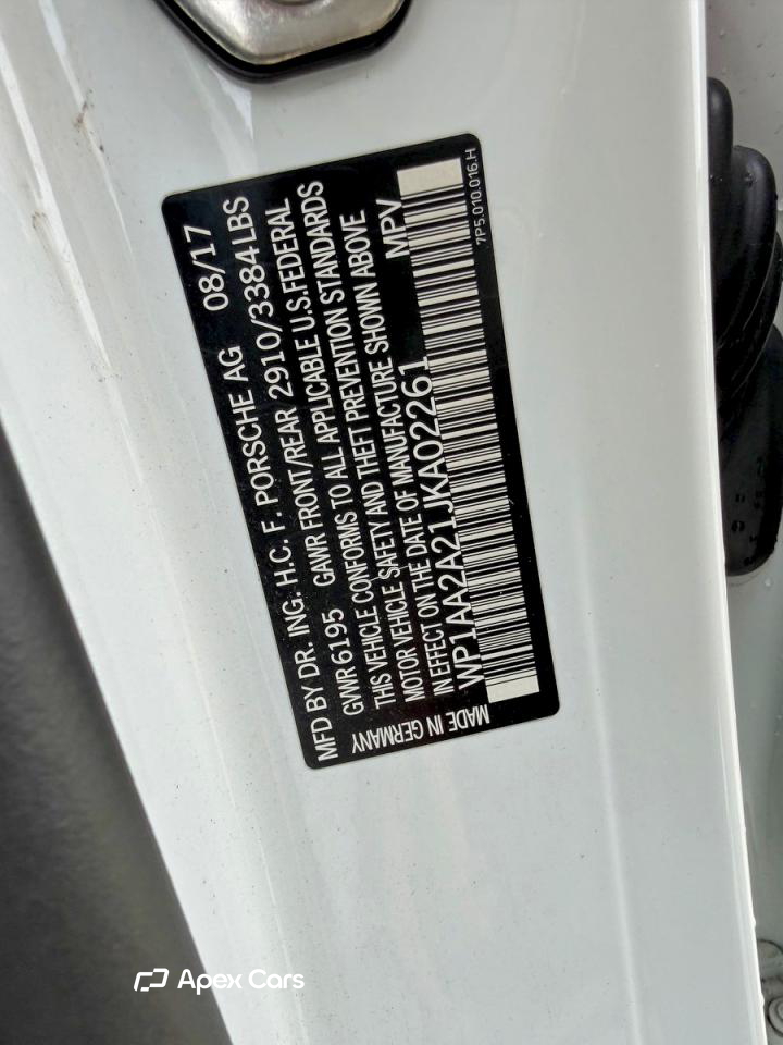 Porsche Cayenne 2018