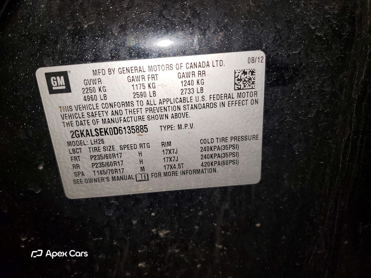 GMC Terrain 2013
