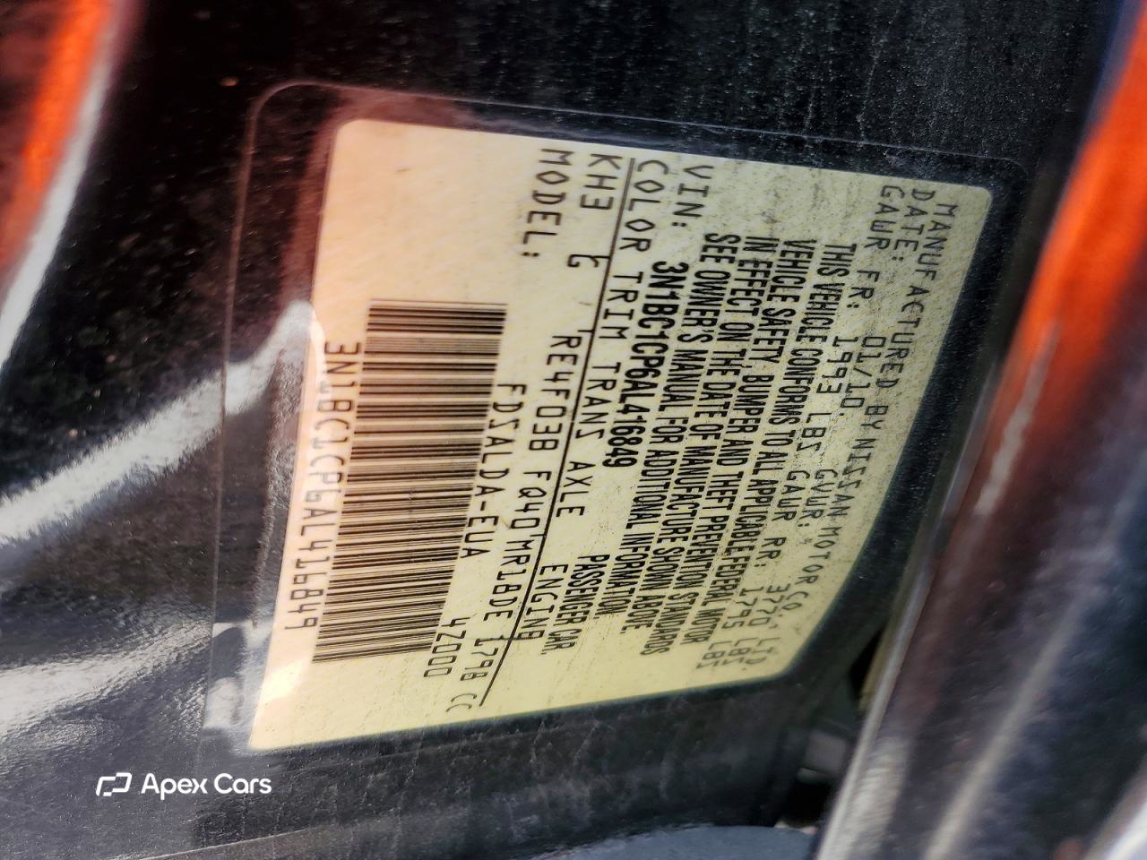 Nissan Versa 2010