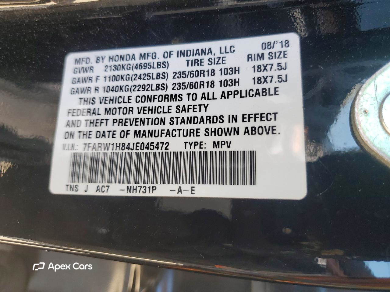 Honda CR-V 2018