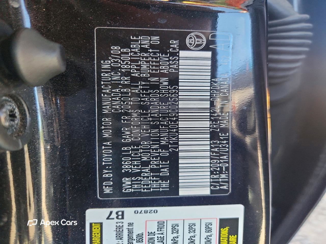 Toyota Matrix 2009