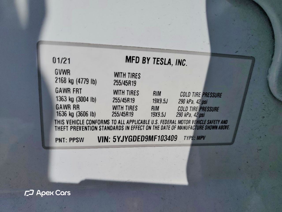 Tesla Model Y 2021