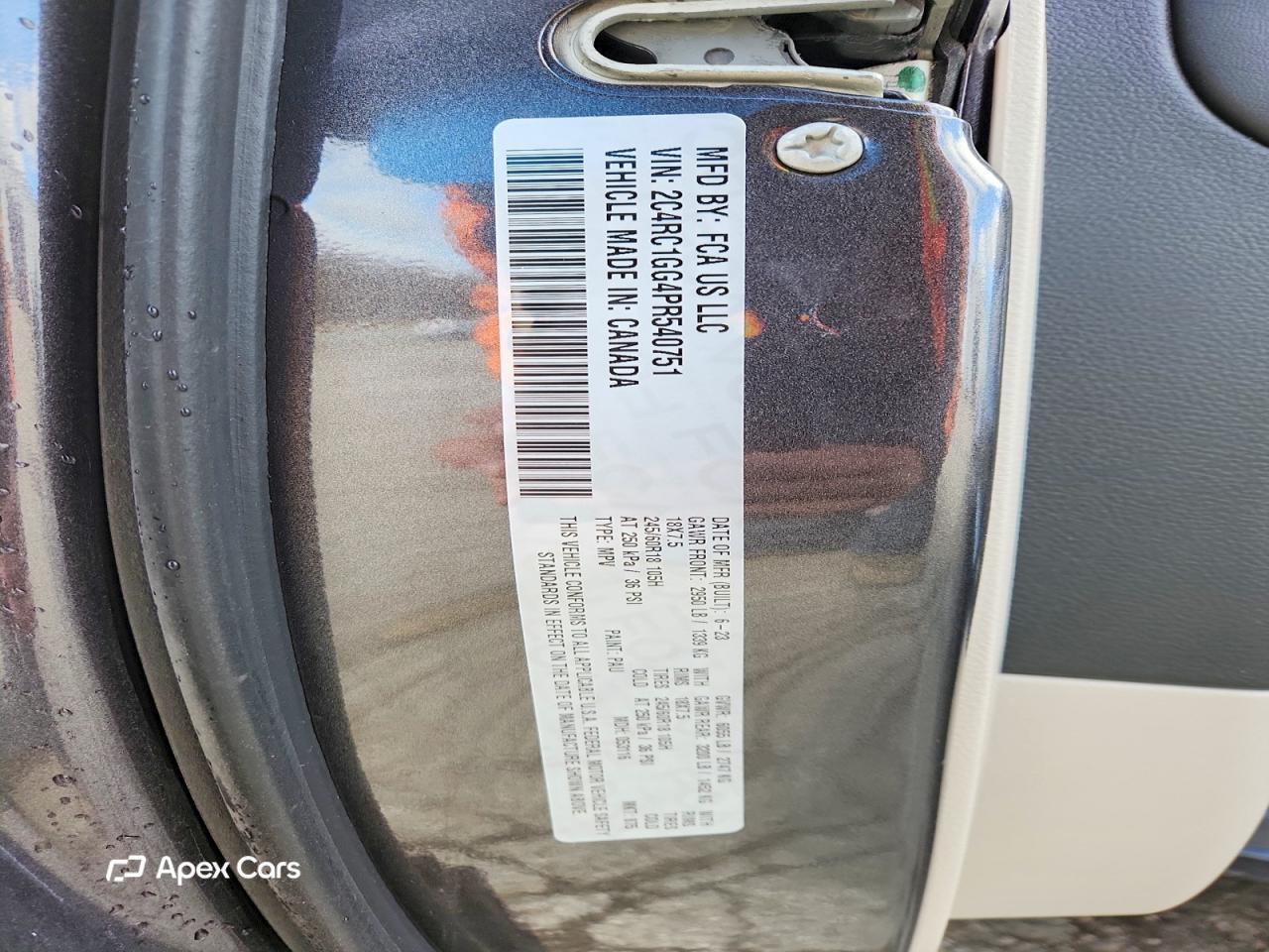 Chrysler Pacifica 2023