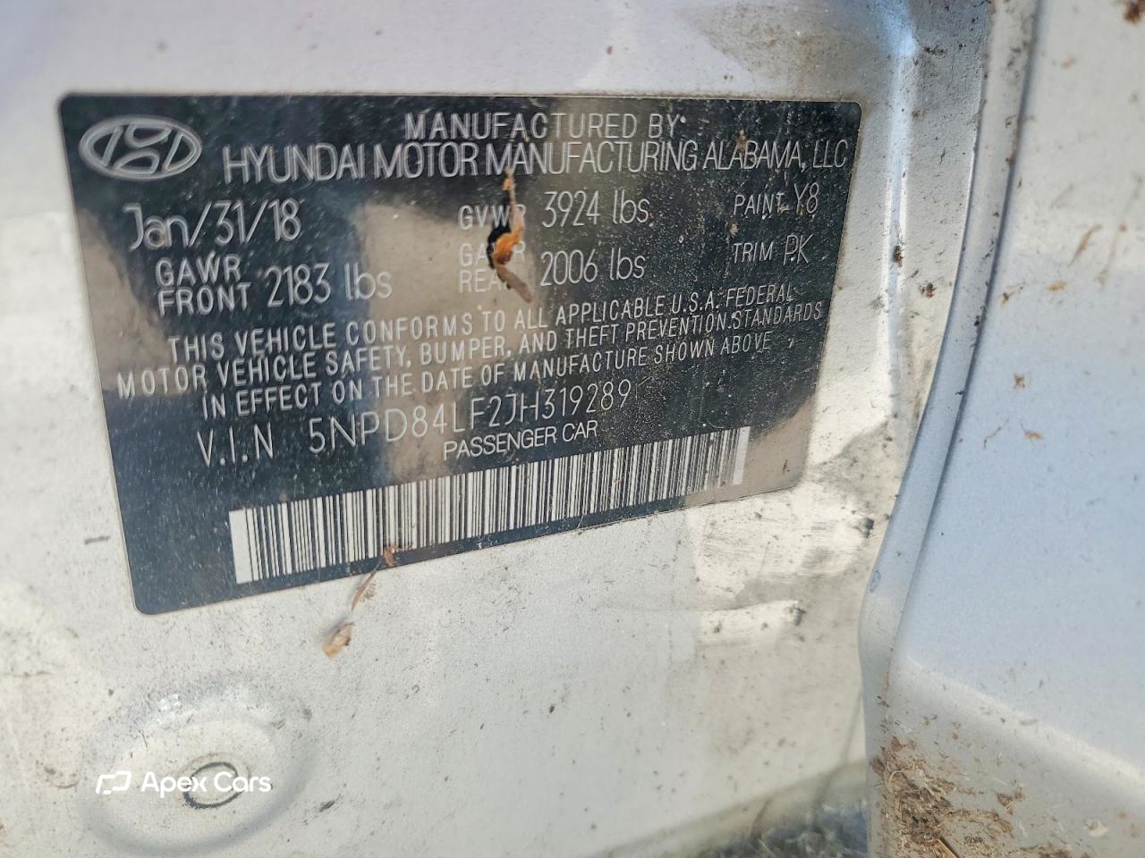 Hyundai Elantra 2018