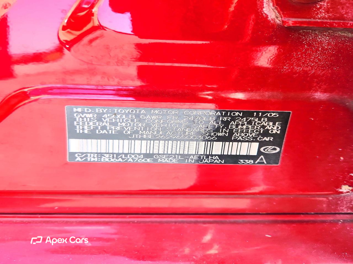 Lexus IS 2006