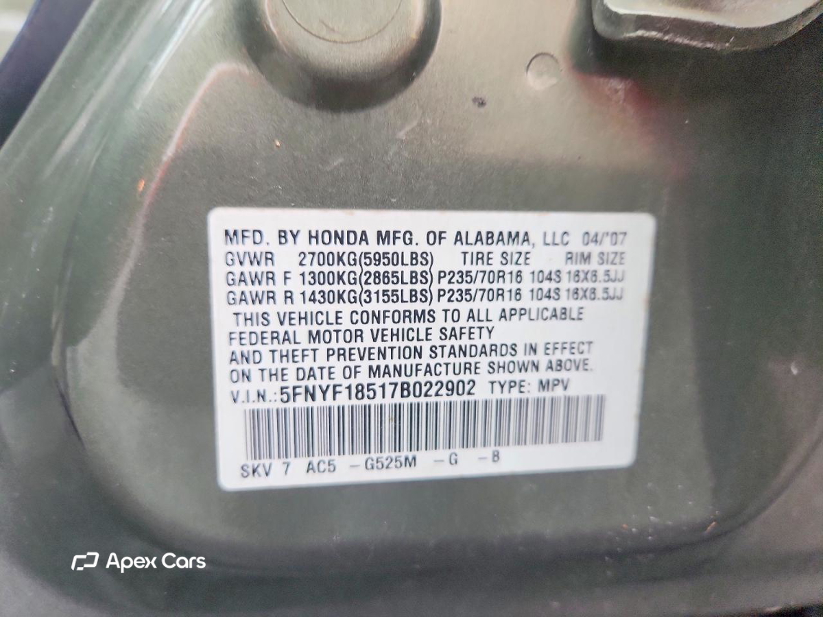 Honda Pilot 2007