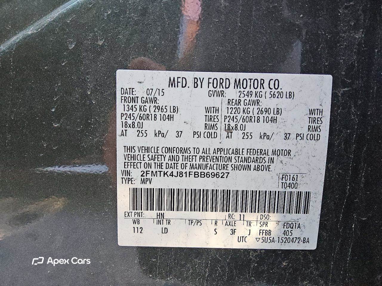 Ford Edge 2015