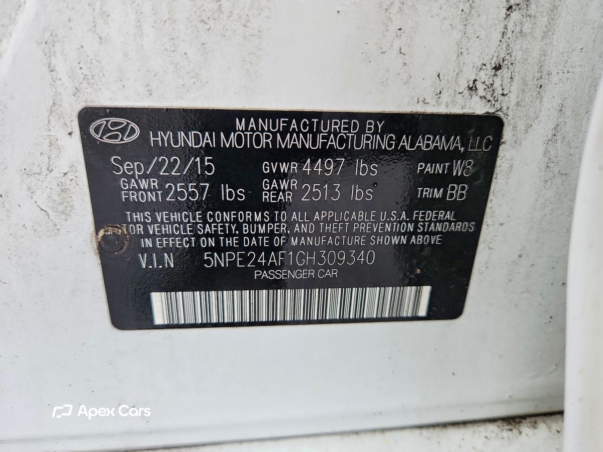 Hyundai Sonata 2016