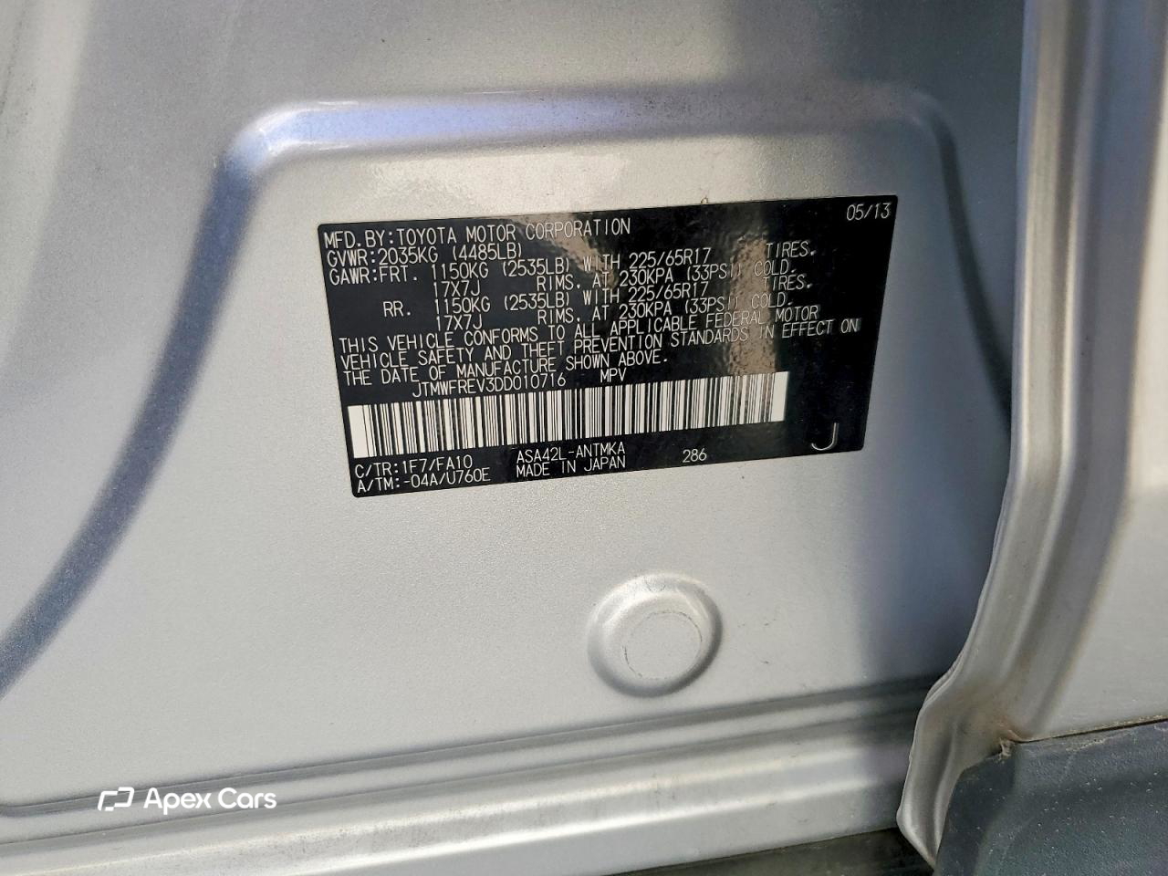 Toyota RAV 4 2013