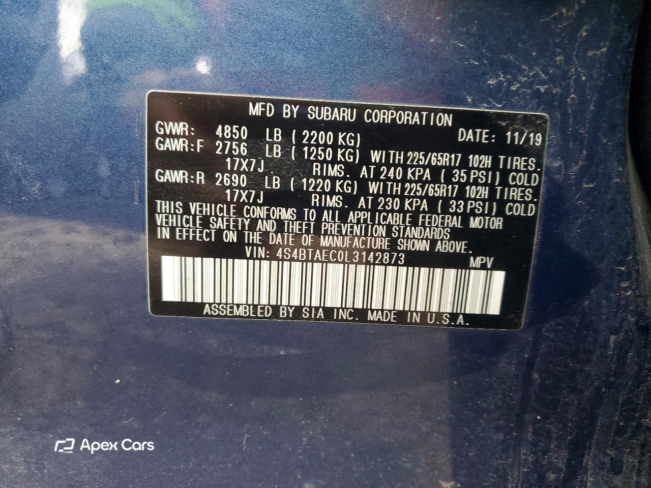 Subaru Outback 2020