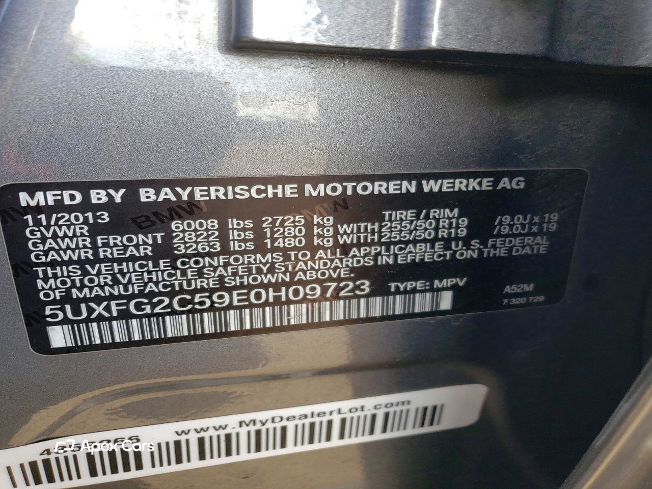 BMW X6 2014