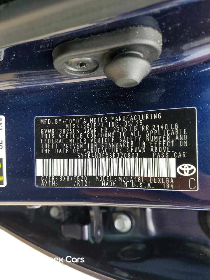Toyota Corolla 2025