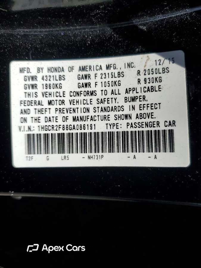 Honda Accord 2016