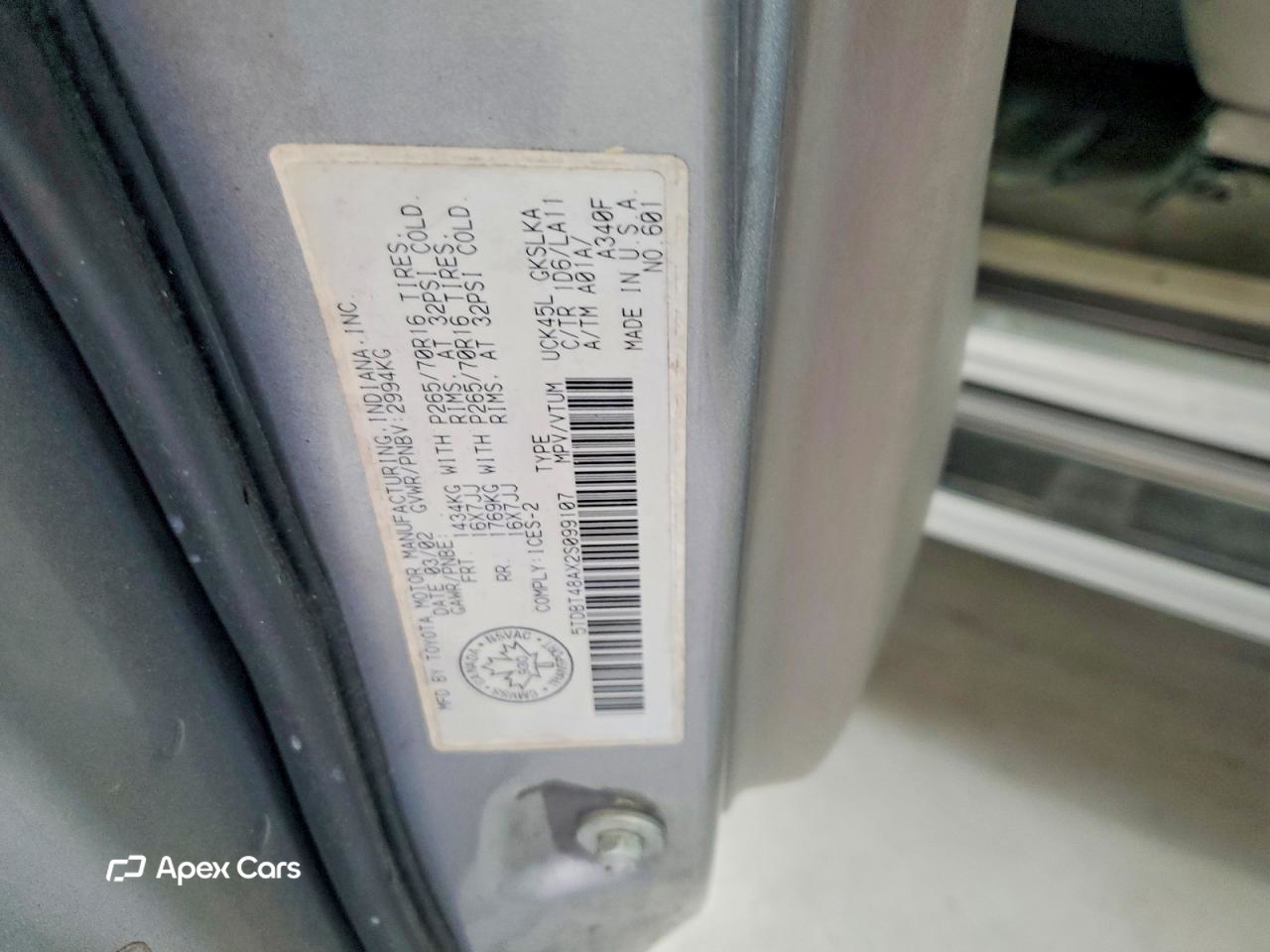 Toyota Sequoia 2002
