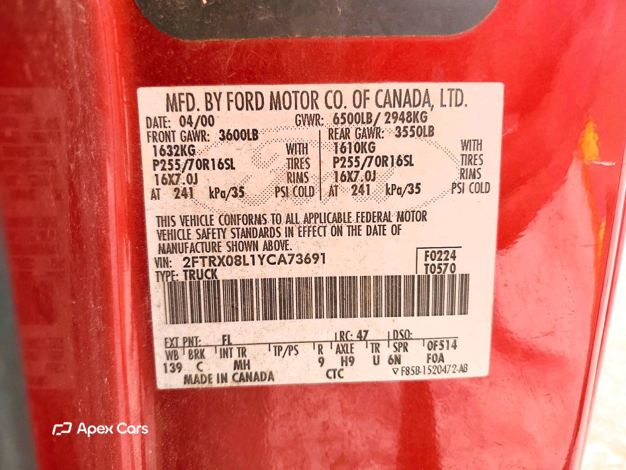 Ford F-150 2000