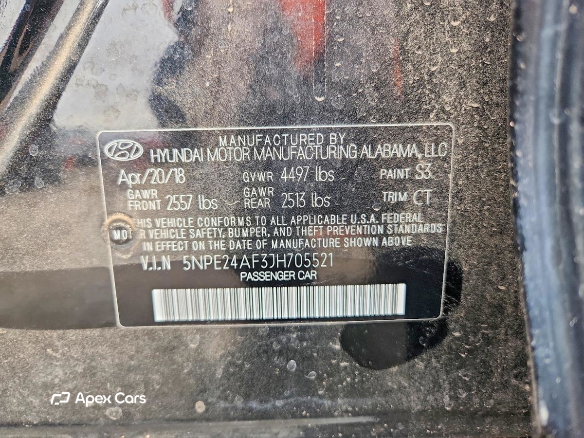 Hyundai Sonata 2018