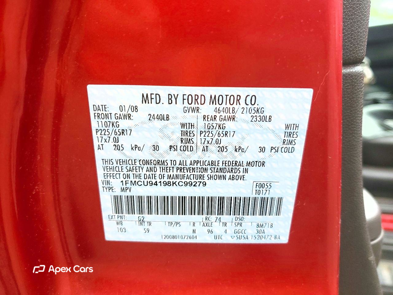Ford Escape 2008