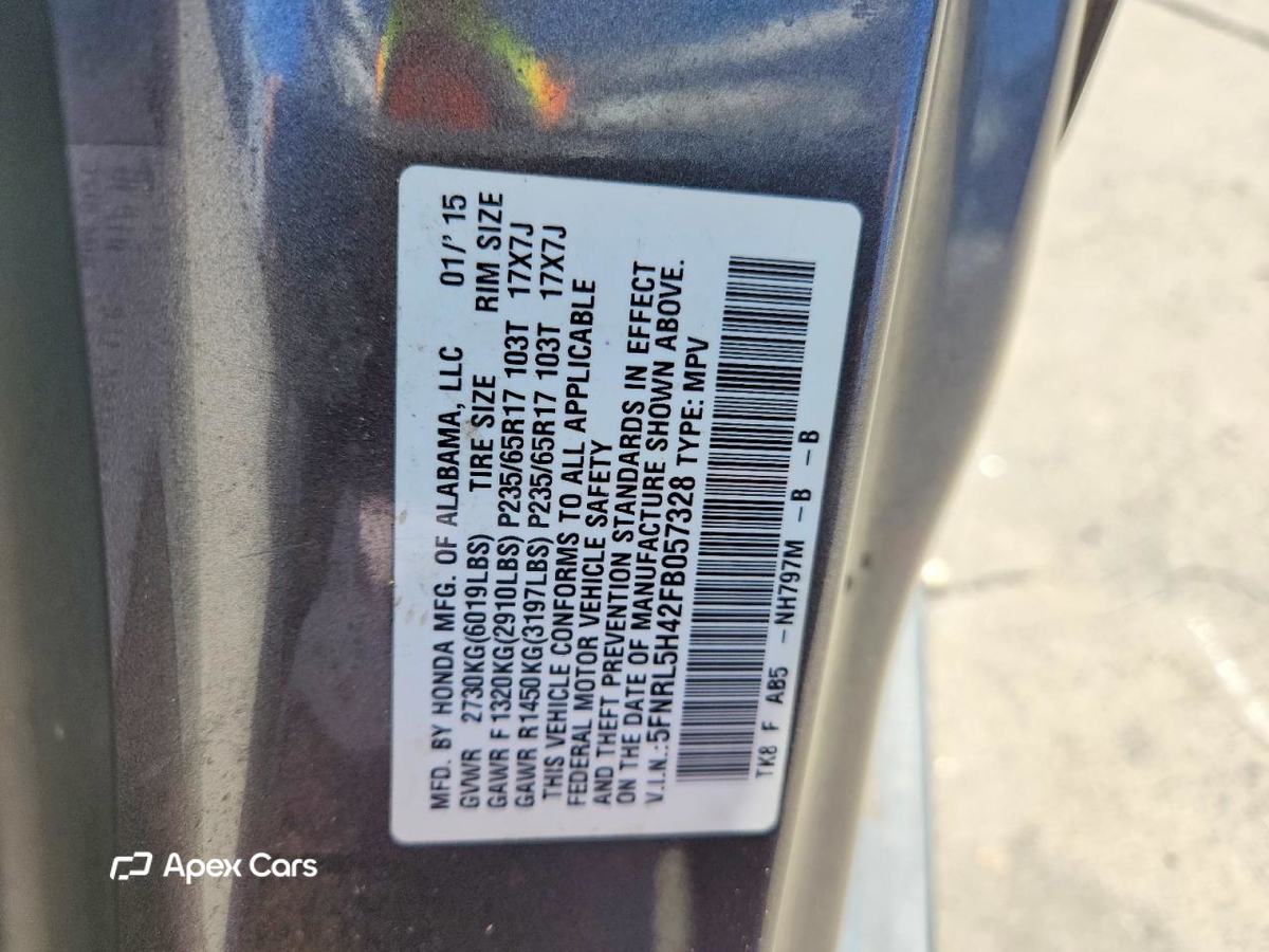 Honda Odyssey 2015