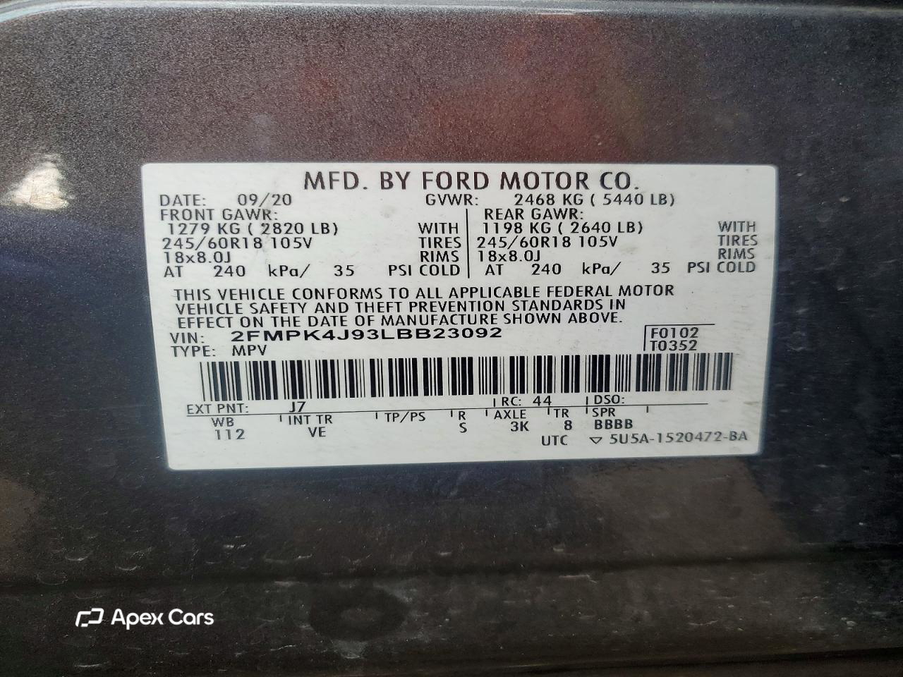 Ford Edge 2020