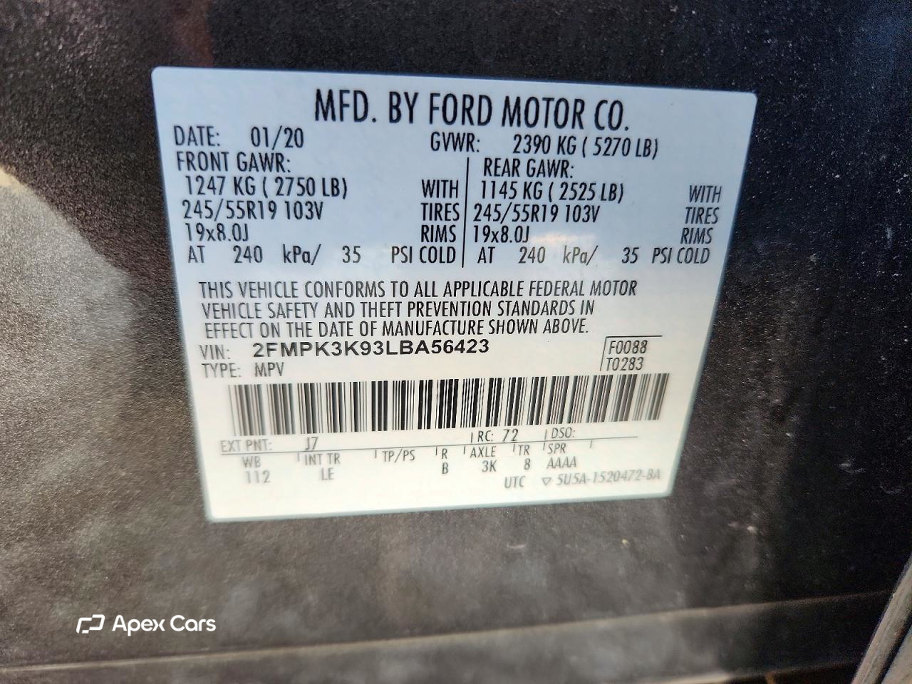 Ford Edge 2020