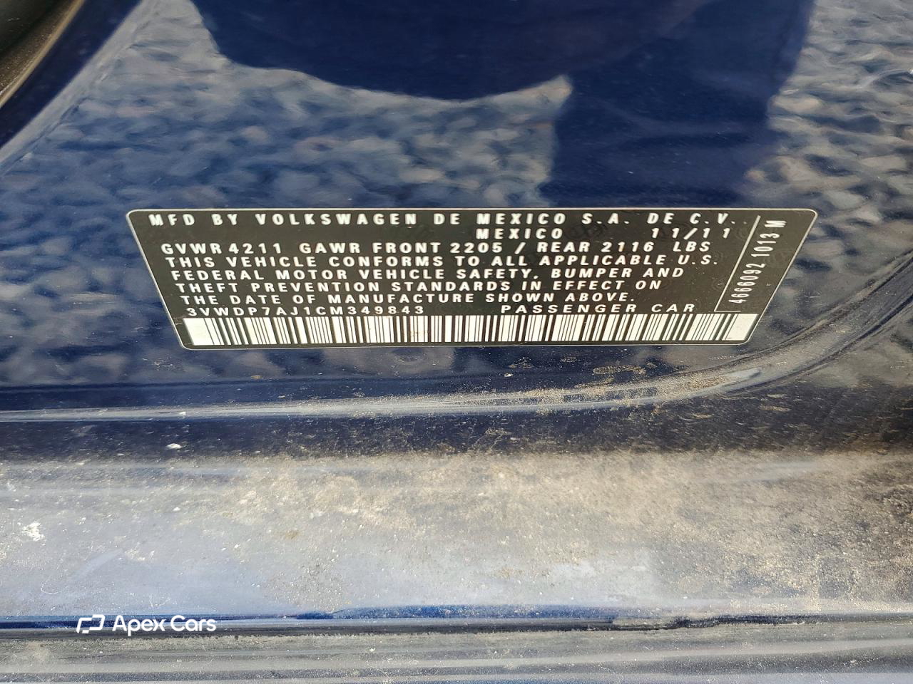 Volkswagen Jetta 2012