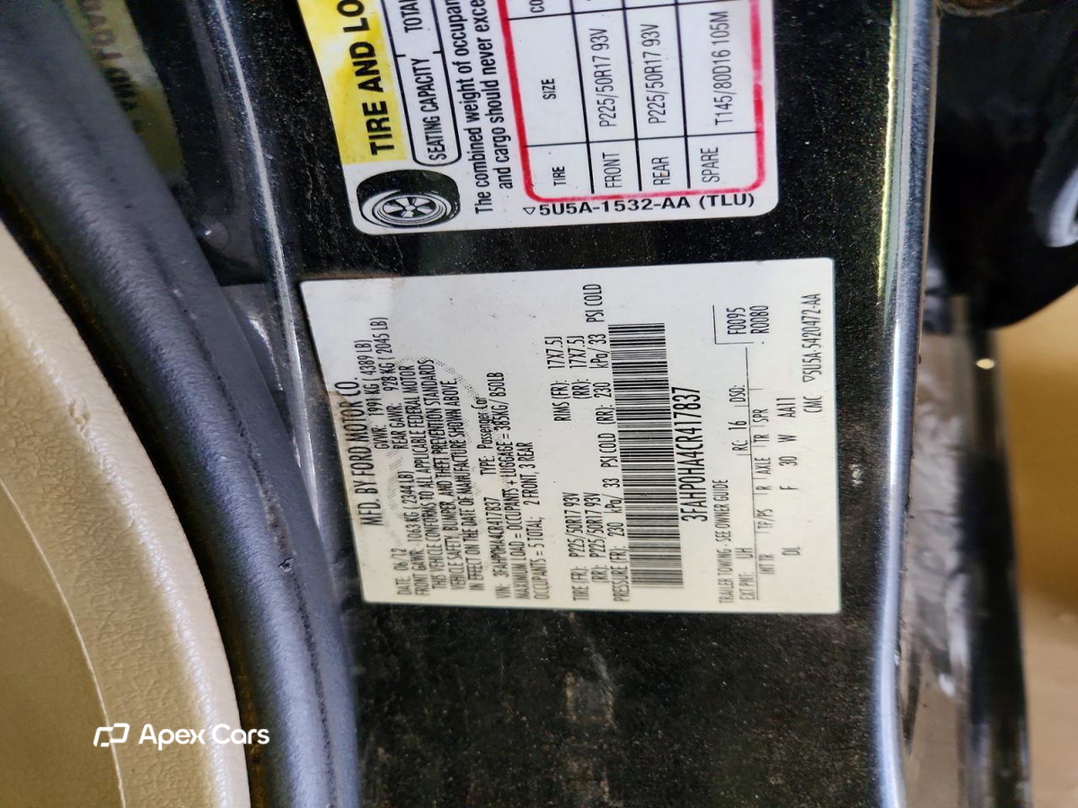 Ford Fusion 2012