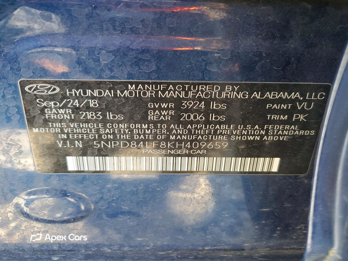 Hyundai Elantra 2019