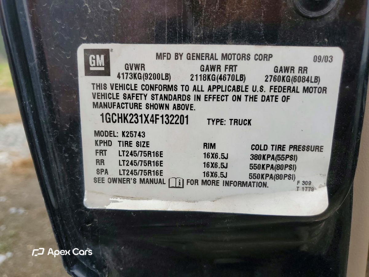 Chevrolet Silverado 2004