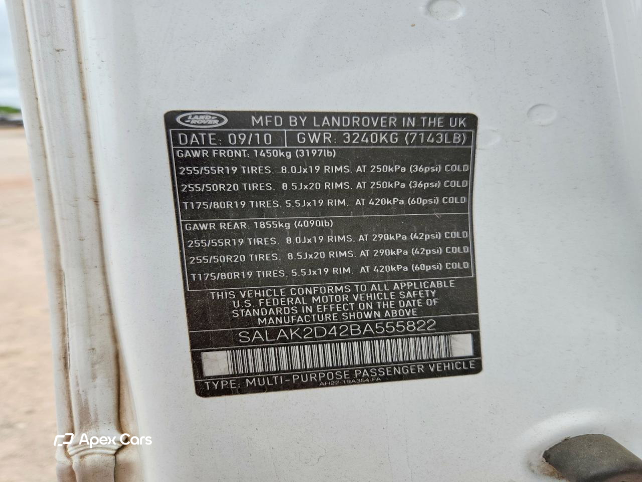 Land Rover LR4 2011