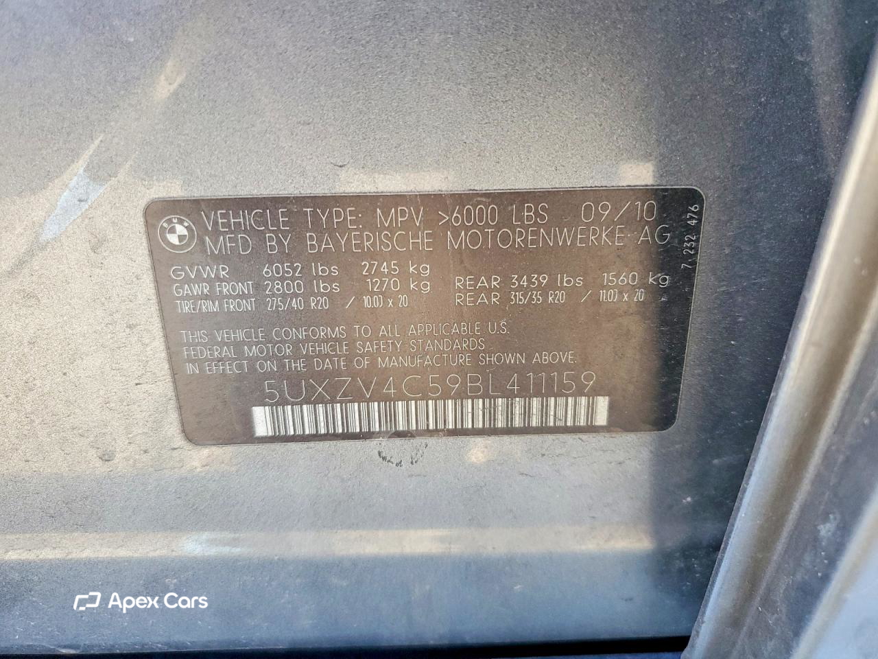 BMW X5 2011