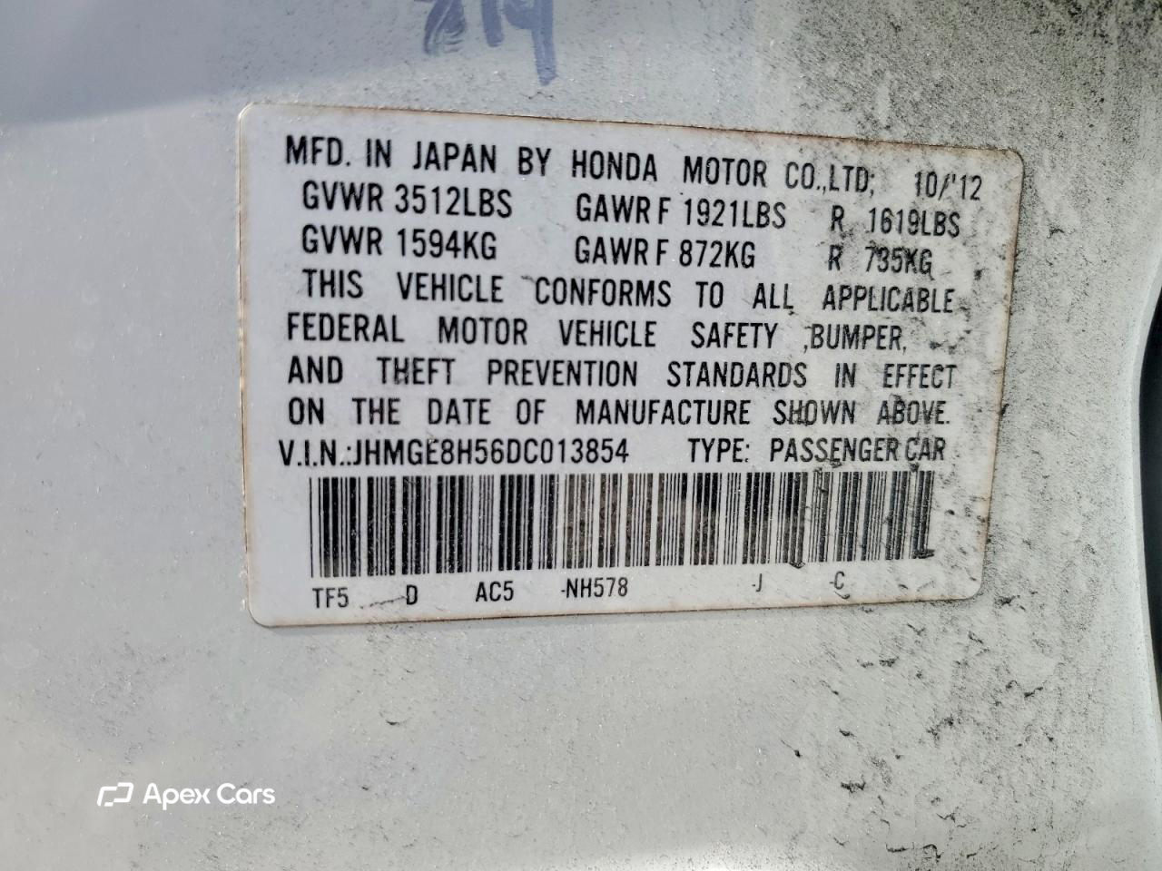 Honda Fit 2013