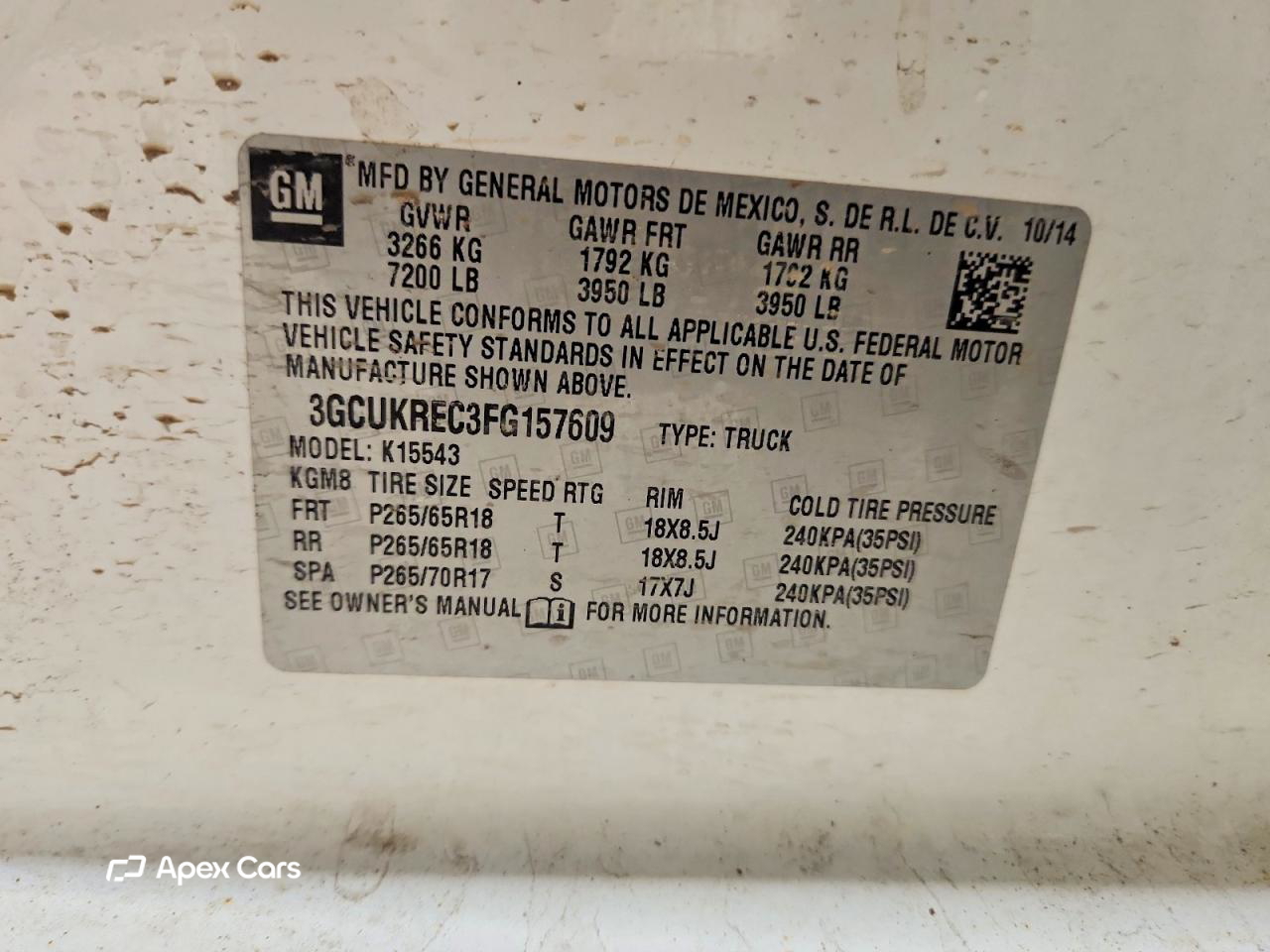 Chevrolet Silverado 2015