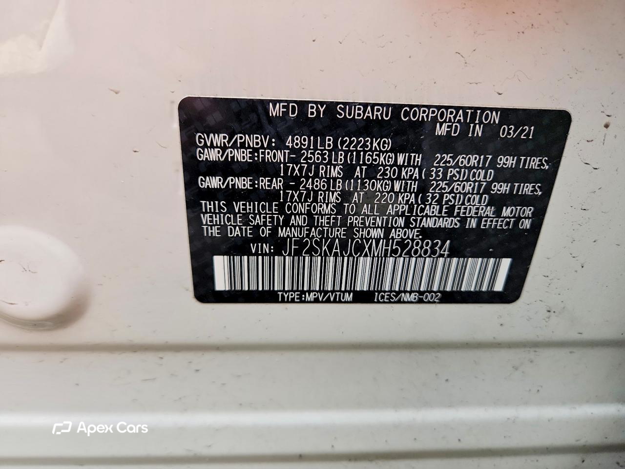 Subaru Forester 2021
