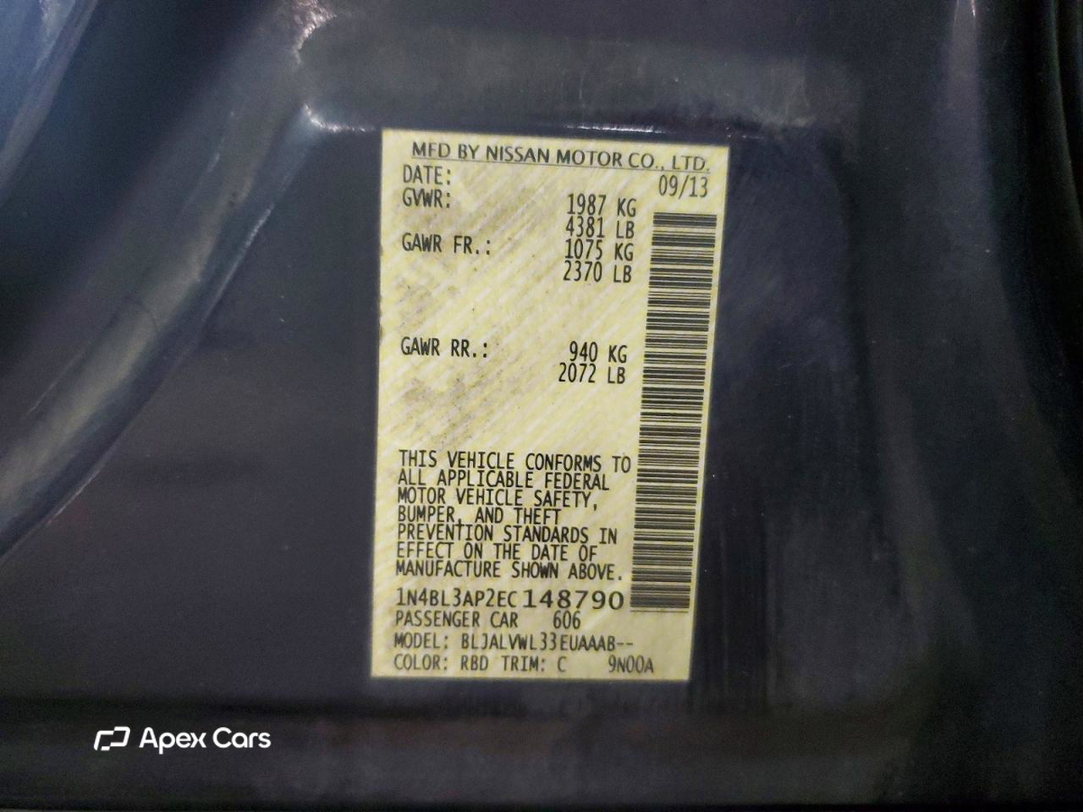 Nissan Altima 2014
