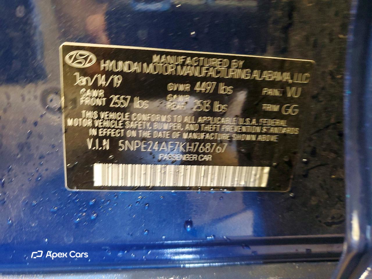 Hyundai Sonata 2019