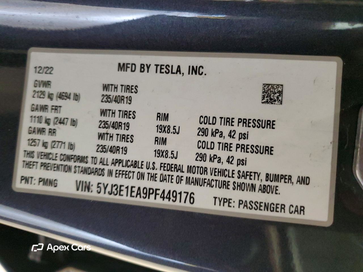 Tesla Model 3 2023
