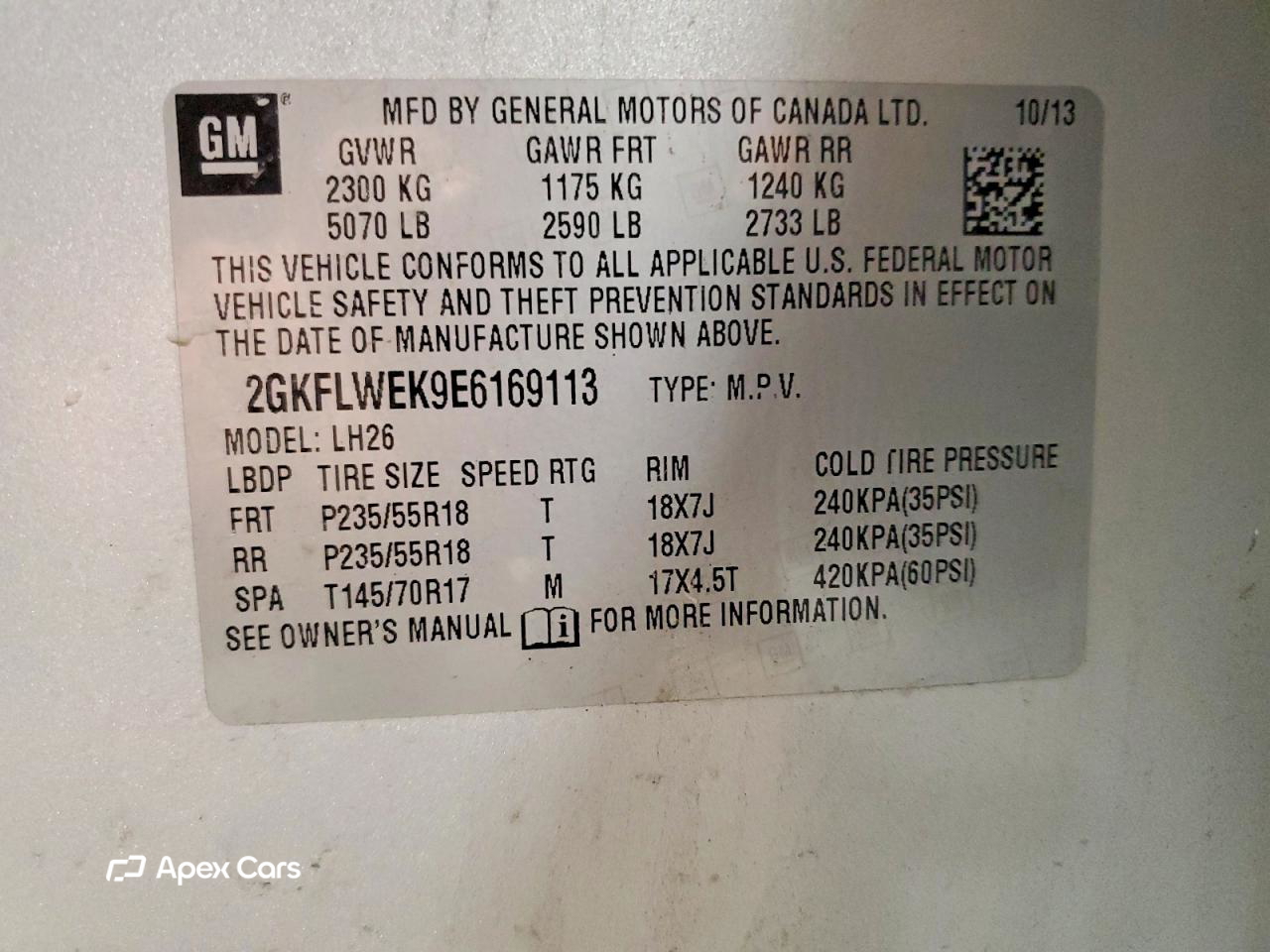 GMC Terrain 2014