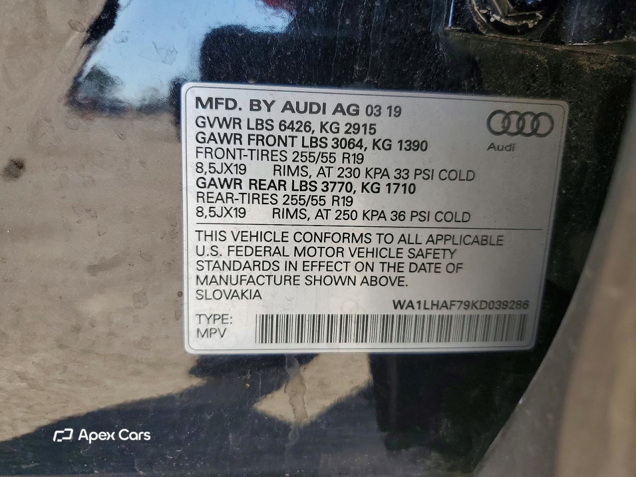 Audi Q7 2019