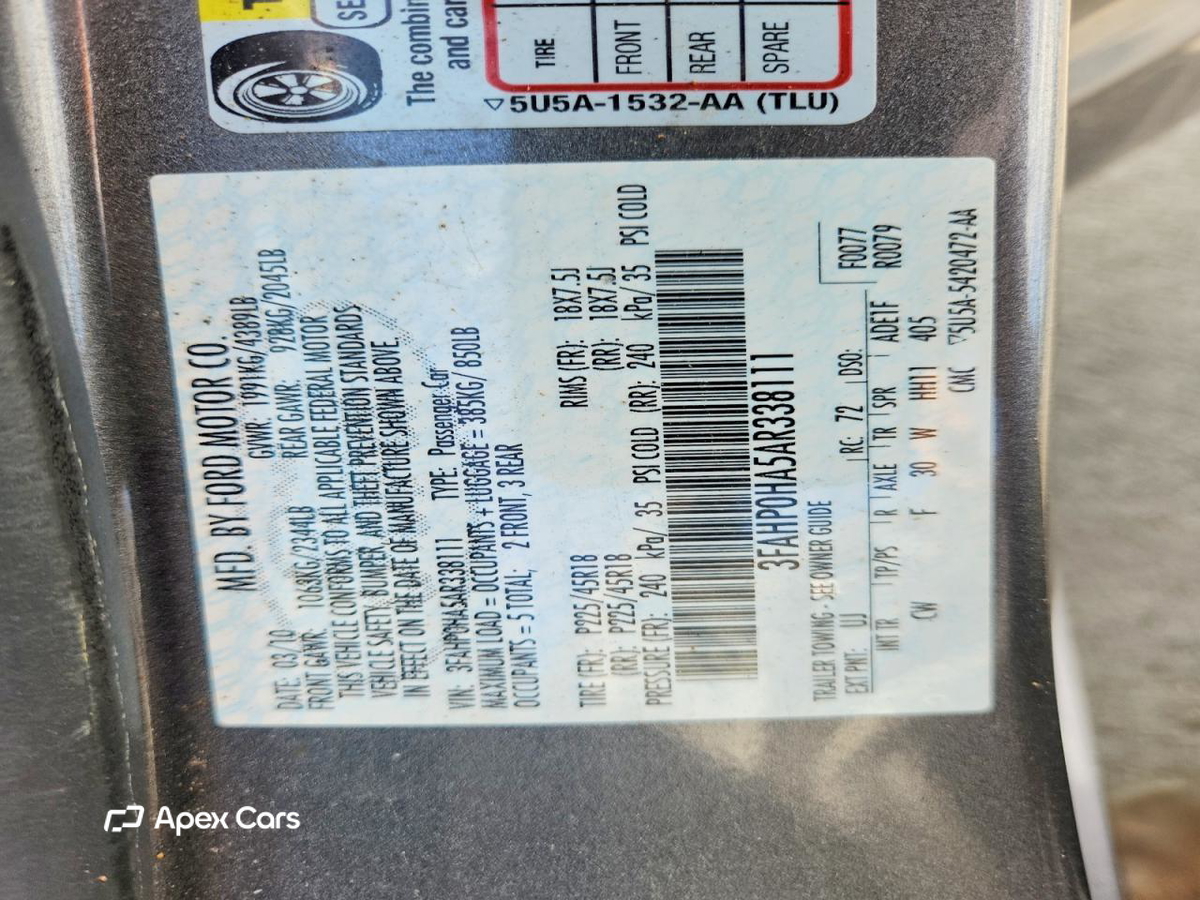Ford Fusion 2010