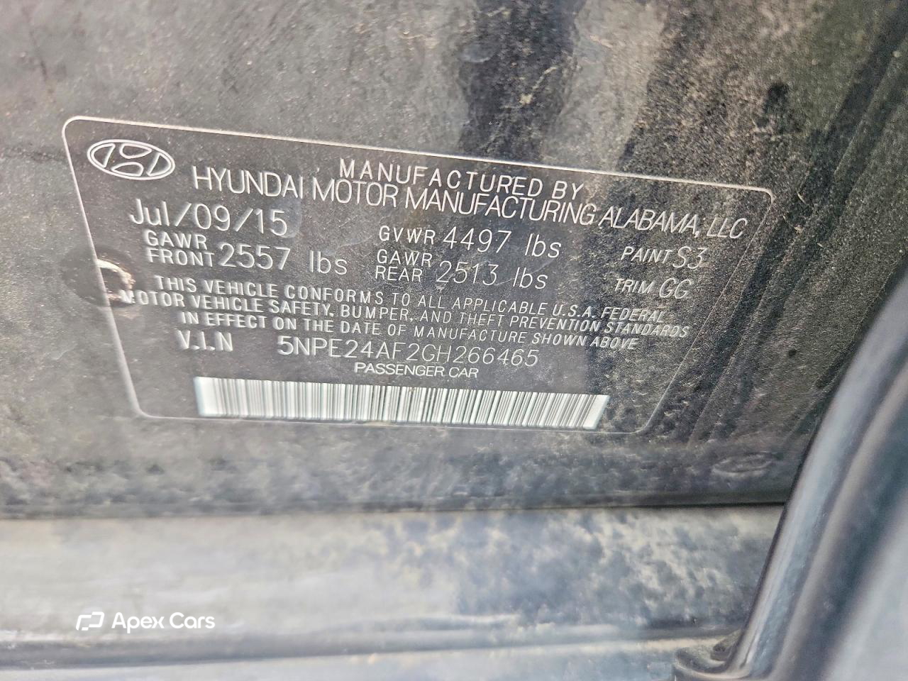 Hyundai Sonata 2016