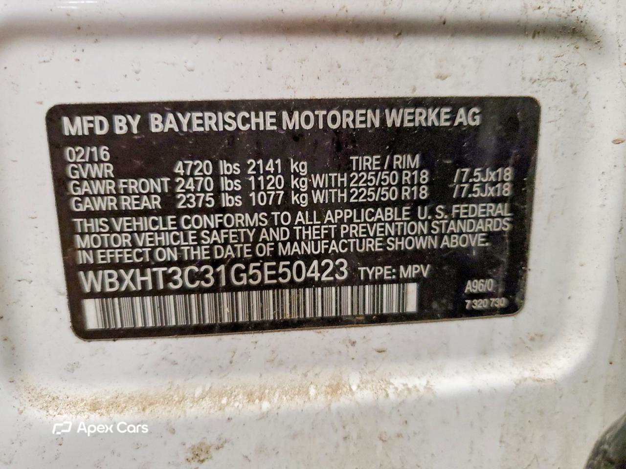 BMW X1 2016
