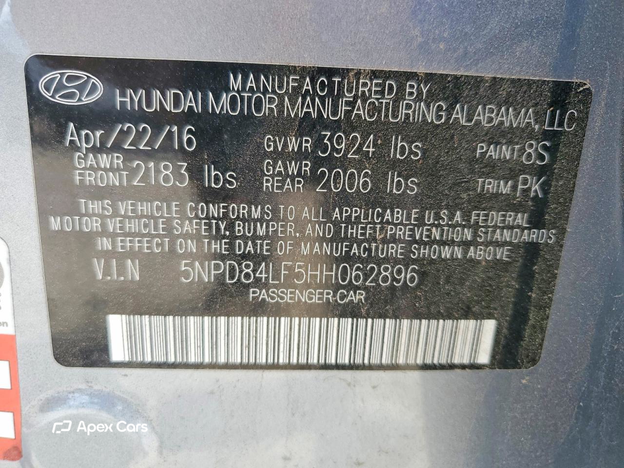 Hyundai Elantra 2017