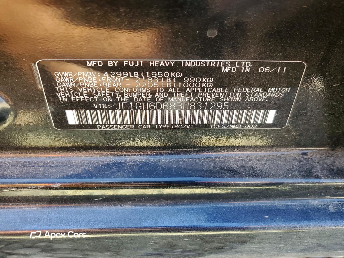 Subaru Impreza 2011